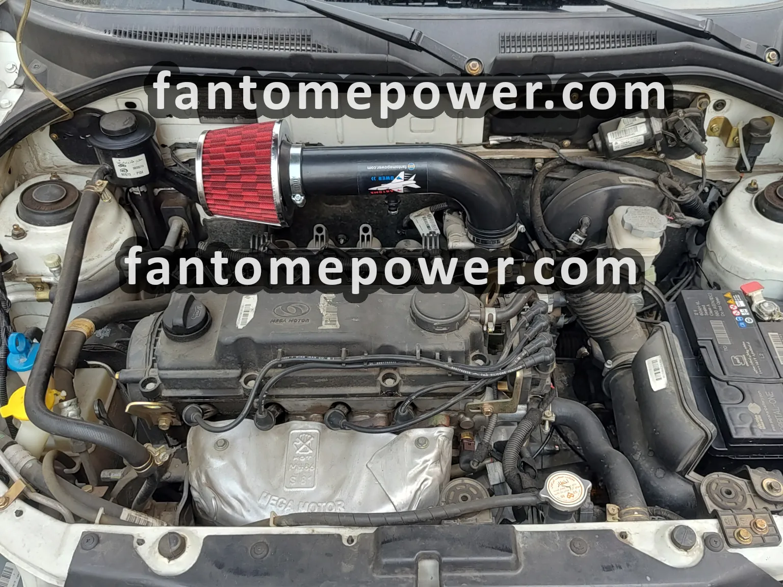 آموزش نصب کیت مکش m15 برند فانتوم پاور روی کوییک و ساینا و تیبا